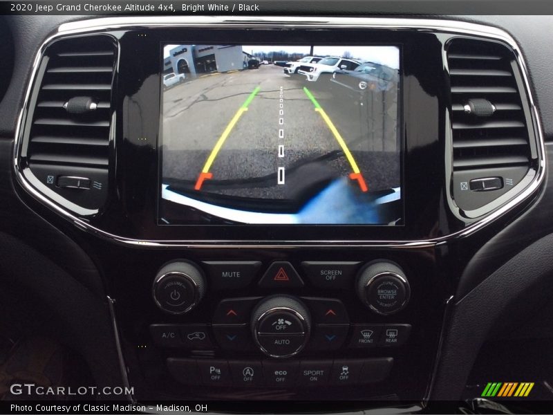 Bright White / Black 2020 Jeep Grand Cherokee Altitude 4x4