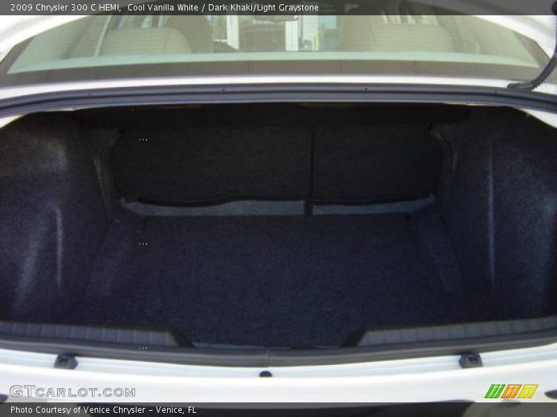 Cool Vanilla White / Dark Khaki/Light Graystone 2009 Chrysler 300 C HEMI