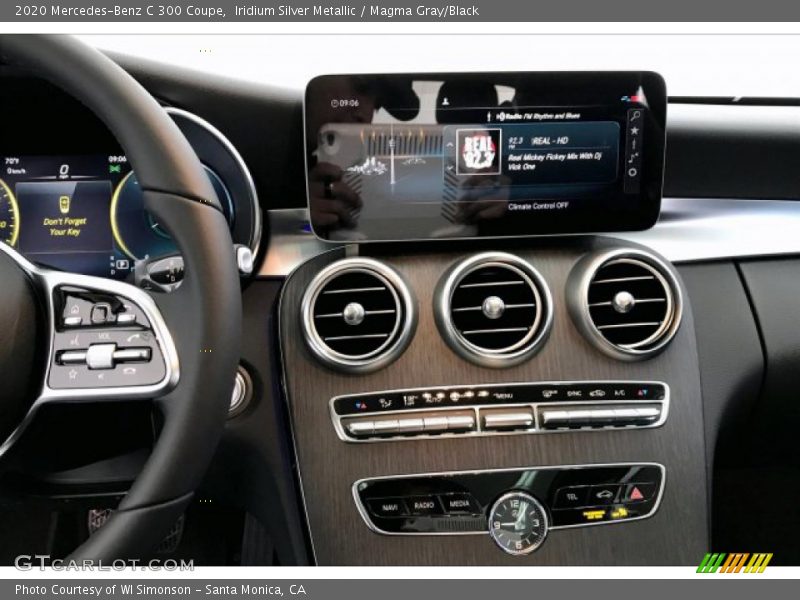 Iridium Silver Metallic / Magma Gray/Black 2020 Mercedes-Benz C 300 Coupe