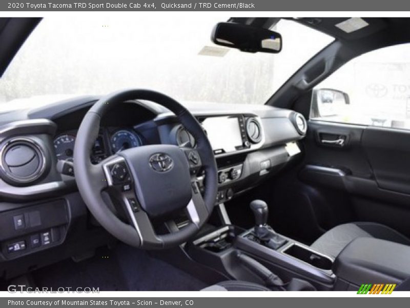 Quicksand / TRD Cement/Black 2020 Toyota Tacoma TRD Sport Double Cab 4x4