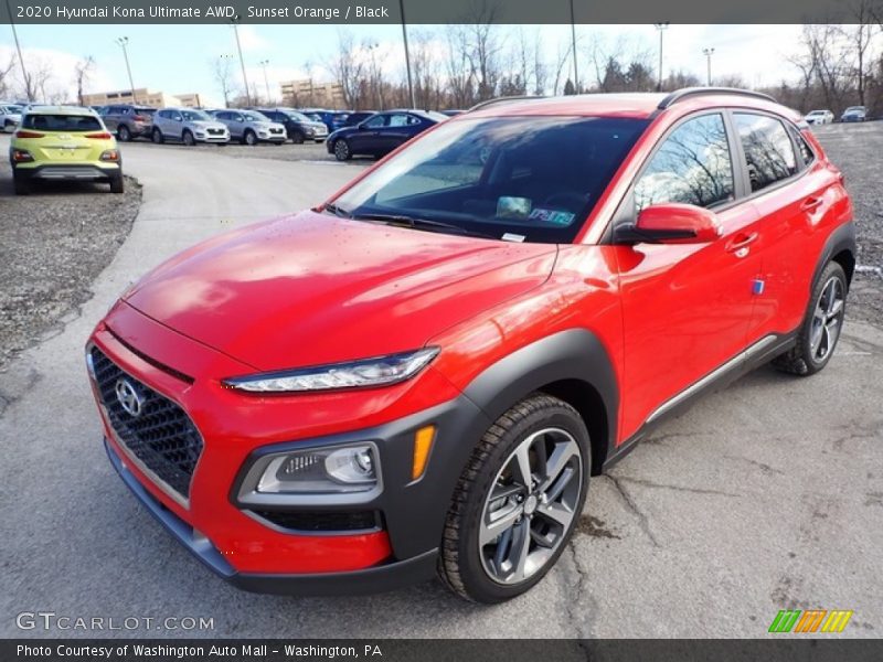 Front 3/4 View of 2020 Kona Ultimate AWD