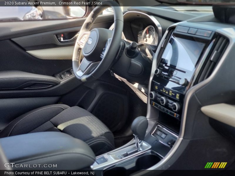 Crimson Red Pearl / Slate 2020 Subaru Ascent Premium