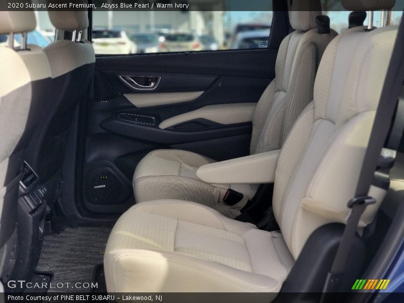 Abyss Blue Pearl / Warm Ivory 2020 Subaru Ascent Premium