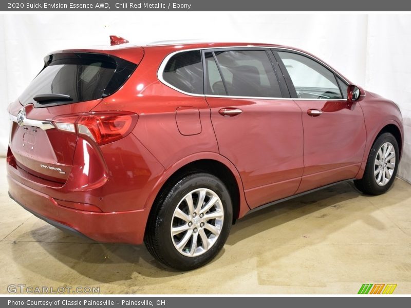 Chili Red Metallic / Ebony 2020 Buick Envision Essence AWD