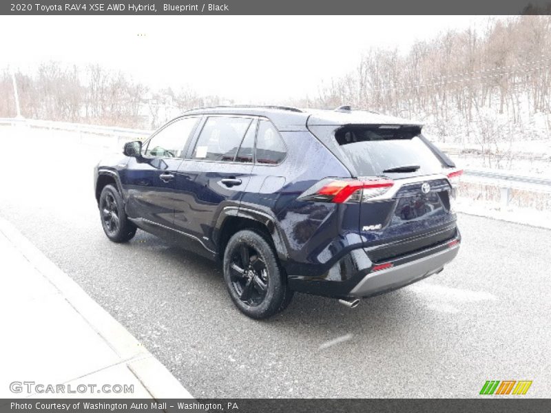 Blueprint / Black 2020 Toyota RAV4 XSE AWD Hybrid