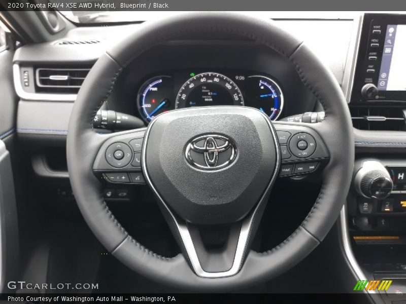 Blueprint / Black 2020 Toyota RAV4 XSE AWD Hybrid