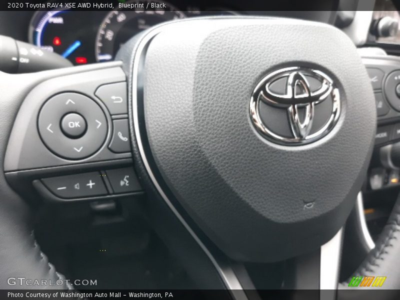 Blueprint / Black 2020 Toyota RAV4 XSE AWD Hybrid