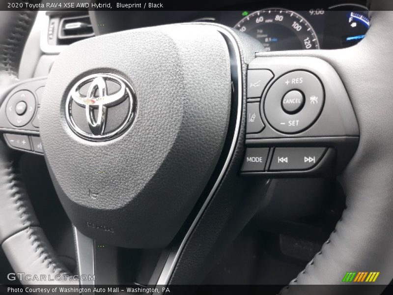 Blueprint / Black 2020 Toyota RAV4 XSE AWD Hybrid