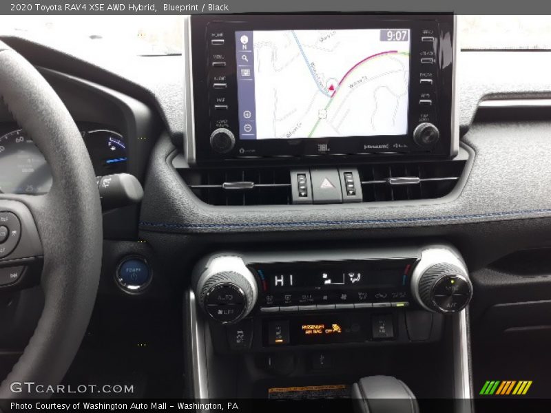 Blueprint / Black 2020 Toyota RAV4 XSE AWD Hybrid