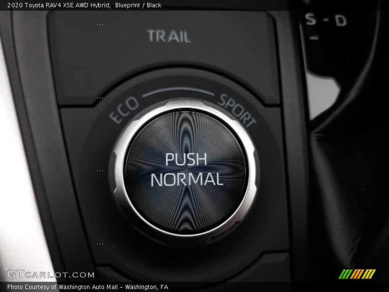 Blueprint / Black 2020 Toyota RAV4 XSE AWD Hybrid