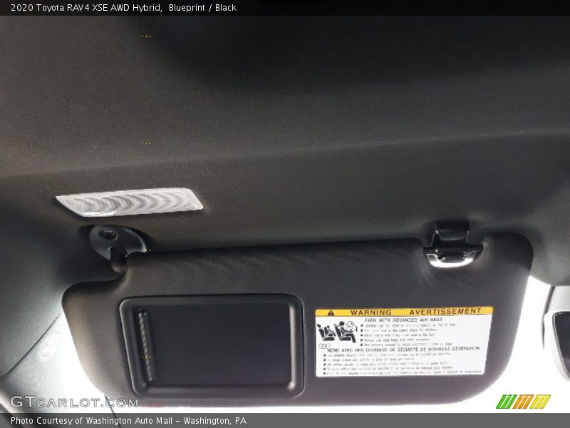 Blueprint / Black 2020 Toyota RAV4 XSE AWD Hybrid