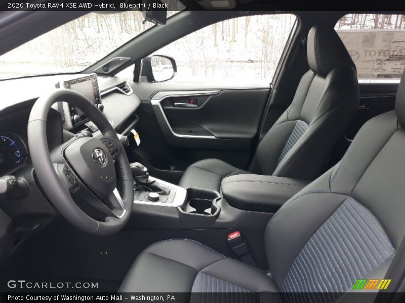 Blueprint / Black 2020 Toyota RAV4 XSE AWD Hybrid
