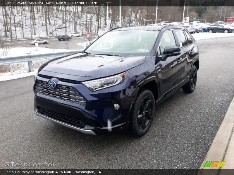 Blueprint / Black 2020 Toyota RAV4 XSE AWD Hybrid