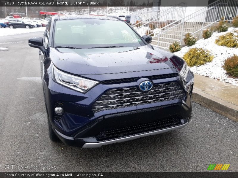 Blueprint / Black 2020 Toyota RAV4 XSE AWD Hybrid