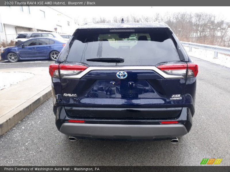 Blueprint / Black 2020 Toyota RAV4 XSE AWD Hybrid