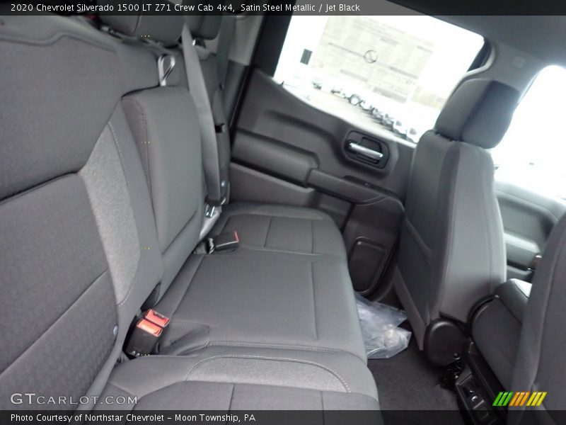 Satin Steel Metallic / Jet Black 2020 Chevrolet Silverado 1500 LT Z71 Crew Cab 4x4