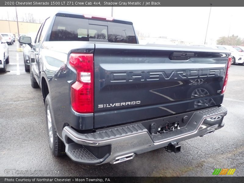 Shadow Gray Metallic / Jet Black 2020 Chevrolet Silverado 1500 LT Z71 Crew Cab 4x4