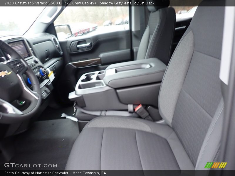 Shadow Gray Metallic / Jet Black 2020 Chevrolet Silverado 1500 LT Z71 Crew Cab 4x4