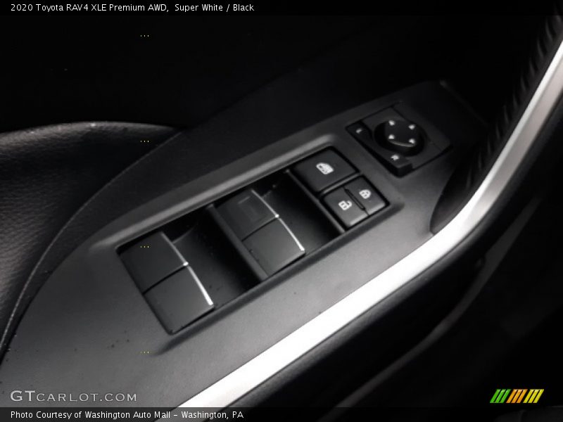 Super White / Black 2020 Toyota RAV4 XLE Premium AWD