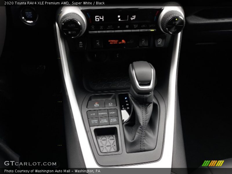 Super White / Black 2020 Toyota RAV4 XLE Premium AWD