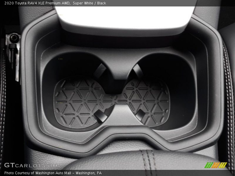 Super White / Black 2020 Toyota RAV4 XLE Premium AWD