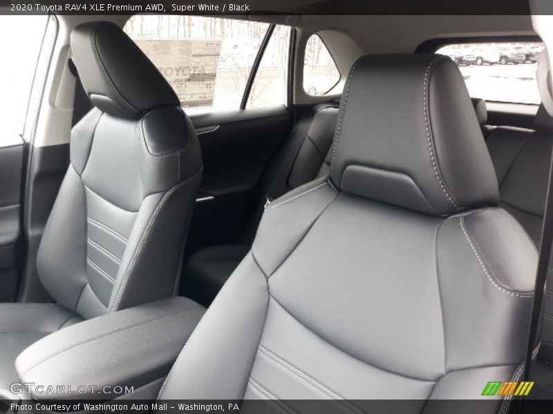 Super White / Black 2020 Toyota RAV4 XLE Premium AWD