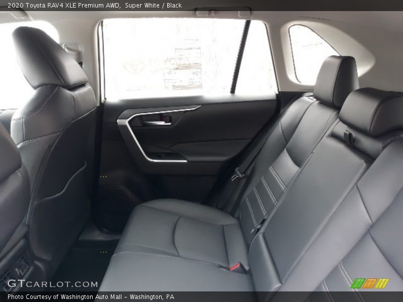 Super White / Black 2020 Toyota RAV4 XLE Premium AWD