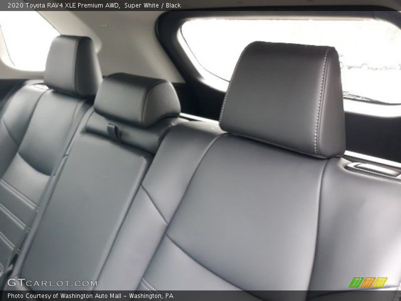 Super White / Black 2020 Toyota RAV4 XLE Premium AWD