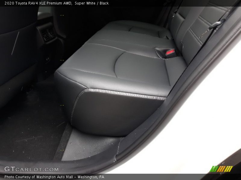 Super White / Black 2020 Toyota RAV4 XLE Premium AWD