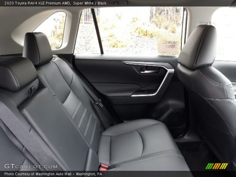 Super White / Black 2020 Toyota RAV4 XLE Premium AWD