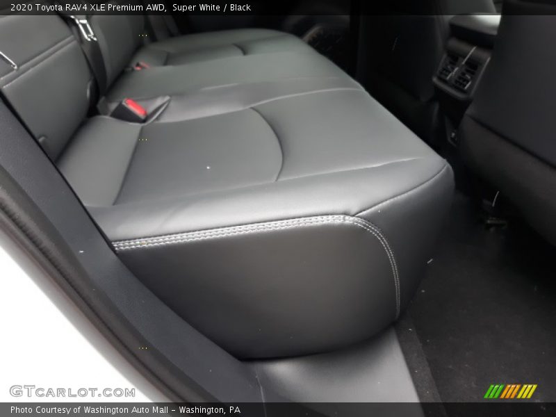 Super White / Black 2020 Toyota RAV4 XLE Premium AWD