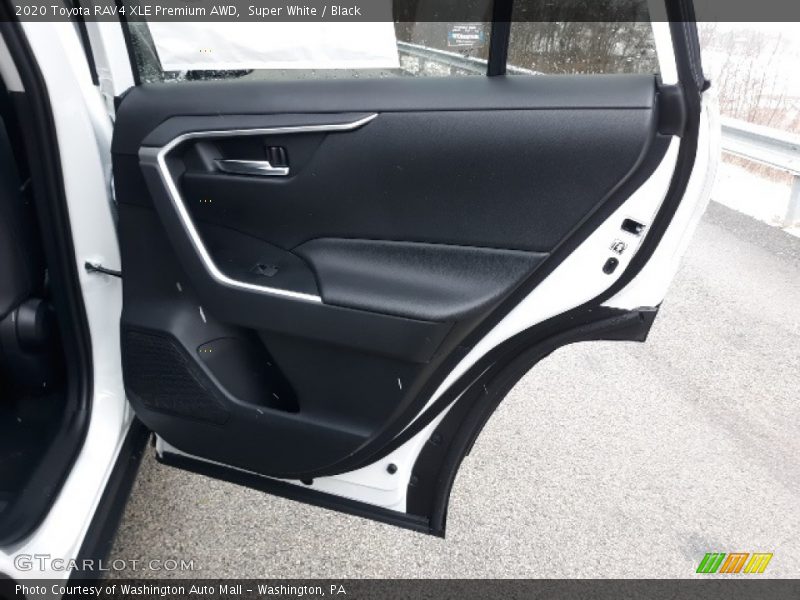Super White / Black 2020 Toyota RAV4 XLE Premium AWD