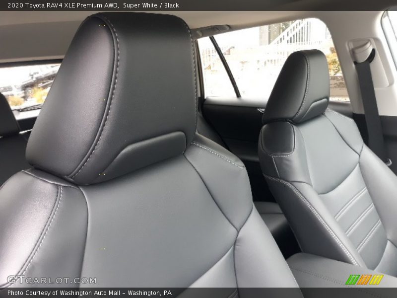Super White / Black 2020 Toyota RAV4 XLE Premium AWD
