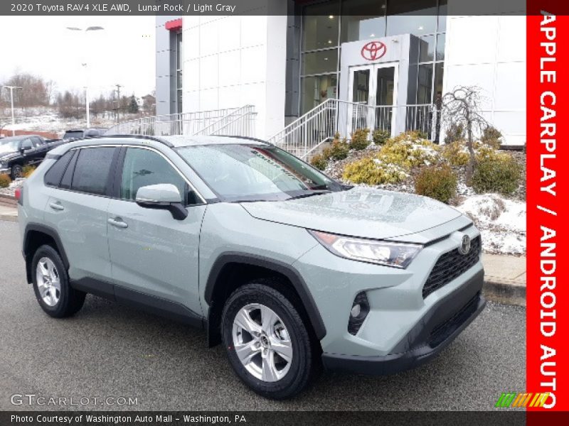 Lunar Rock / Light Gray 2020 Toyota RAV4 XLE AWD