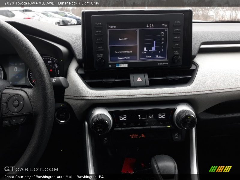 Lunar Rock / Light Gray 2020 Toyota RAV4 XLE AWD