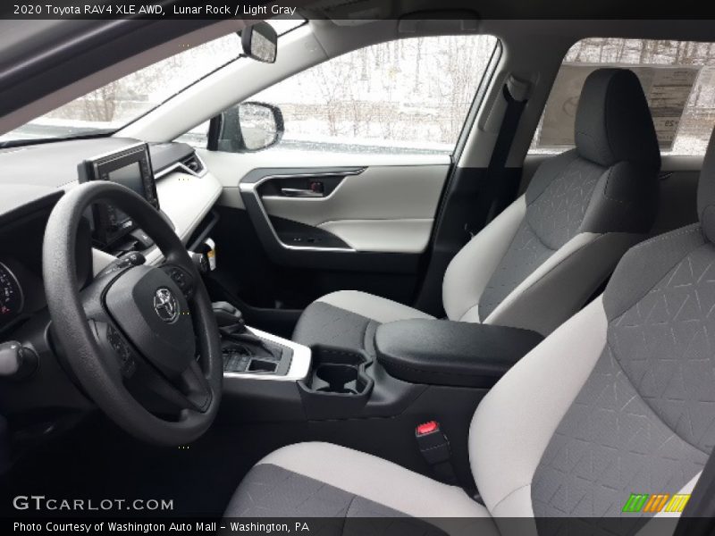 Lunar Rock / Light Gray 2020 Toyota RAV4 XLE AWD