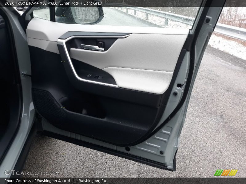 Lunar Rock / Light Gray 2020 Toyota RAV4 XLE AWD