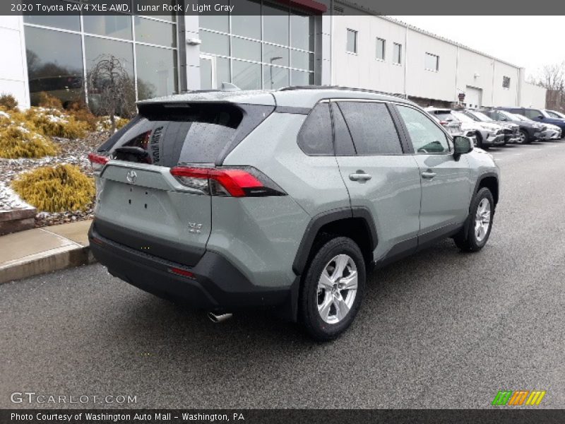 Lunar Rock / Light Gray 2020 Toyota RAV4 XLE AWD