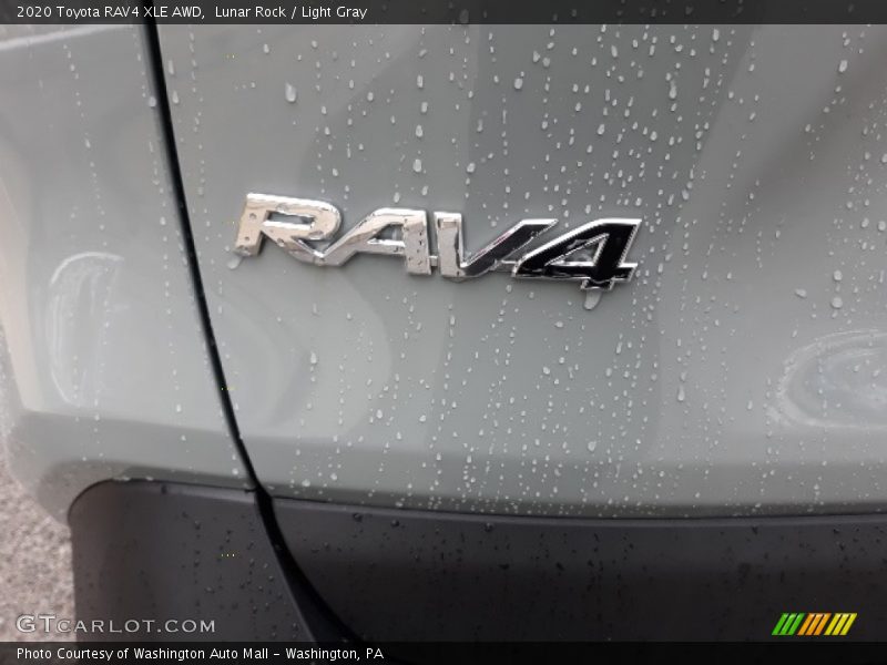 Lunar Rock / Light Gray 2020 Toyota RAV4 XLE AWD