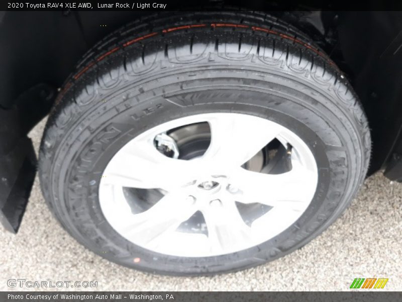 Lunar Rock / Light Gray 2020 Toyota RAV4 XLE AWD