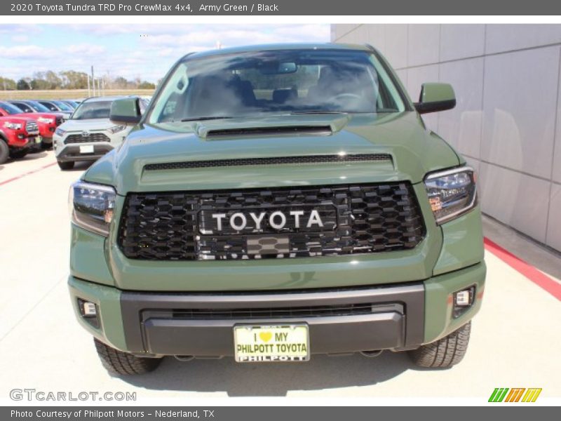 Army Green / Black 2020 Toyota Tundra TRD Pro CrewMax 4x4