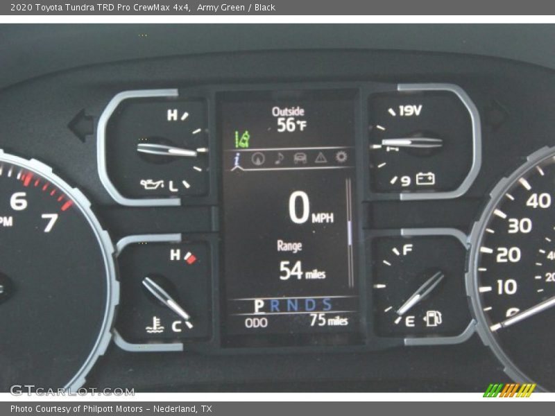  2020 Tundra TRD Pro CrewMax 4x4 TRD Pro CrewMax 4x4 Gauges