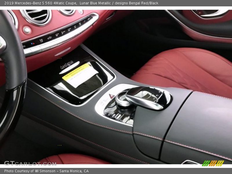 Controls of 2019 S 560 4Matic Coupe