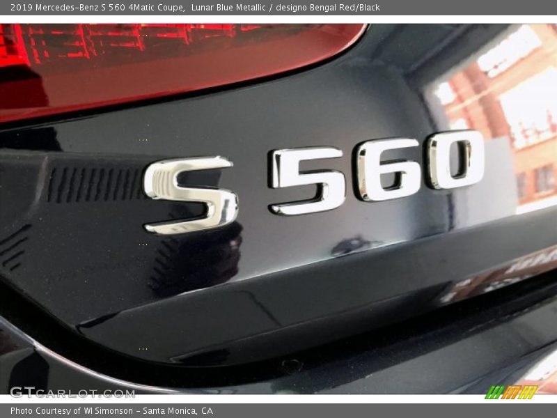  2019 S 560 4Matic Coupe Logo