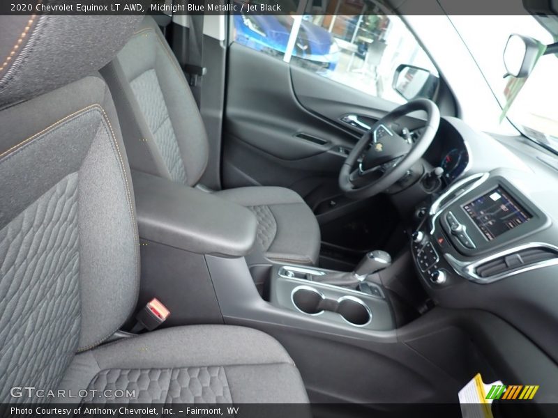 Midnight Blue Metallic / Jet Black 2020 Chevrolet Equinox LT AWD