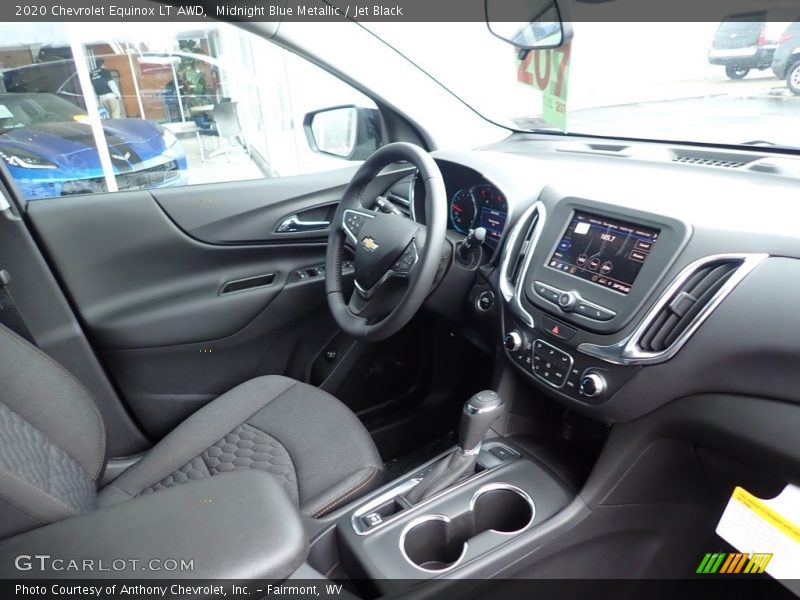 Midnight Blue Metallic / Jet Black 2020 Chevrolet Equinox LT AWD