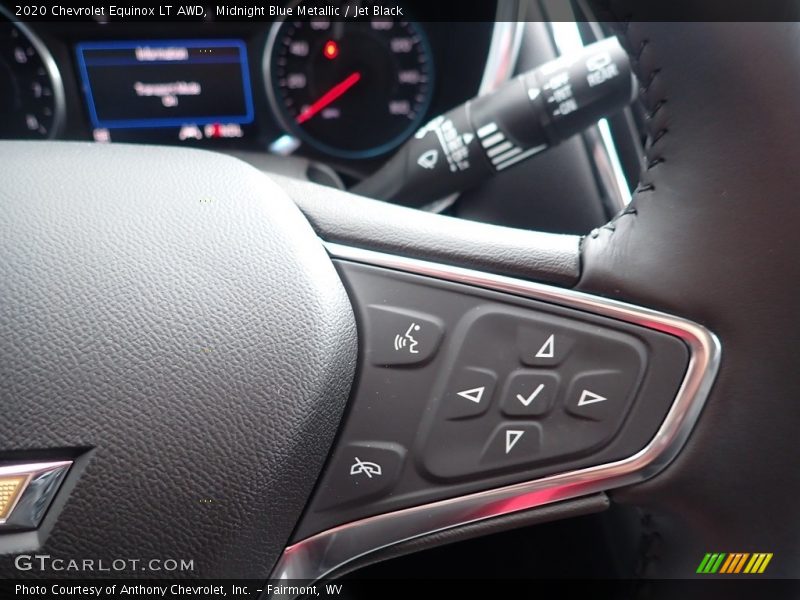 Midnight Blue Metallic / Jet Black 2020 Chevrolet Equinox LT AWD