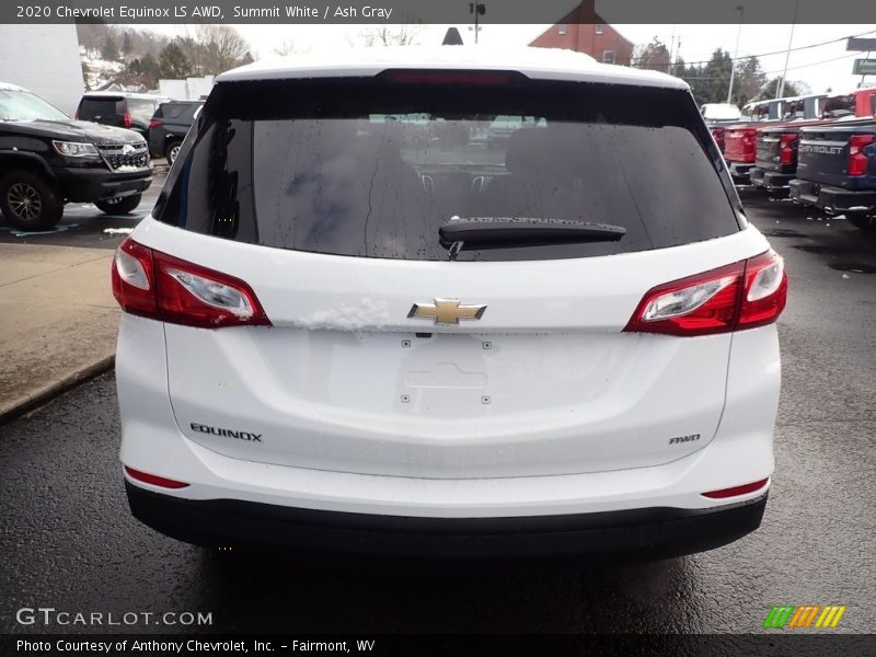 Summit White / Ash Gray 2020 Chevrolet Equinox LS AWD