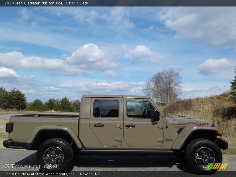 Gator / Black 2020 Jeep Gladiator Rubicon 4x4