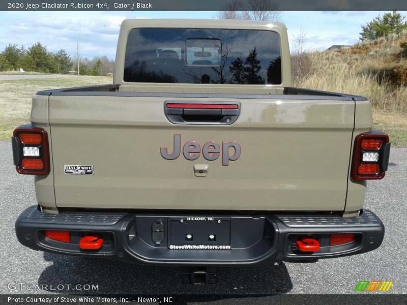 Gator / Black 2020 Jeep Gladiator Rubicon 4x4